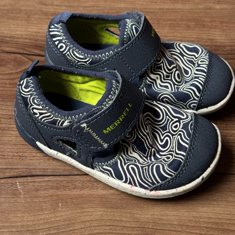 Merrell Bare Steps H2O toddle Water shoes size 7